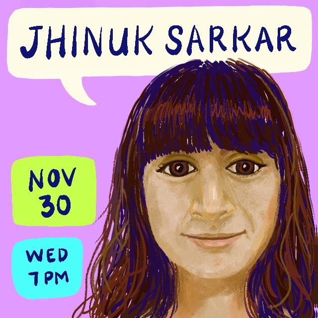 Jhinuk Sarkar Artist Chat November 30, 2022
