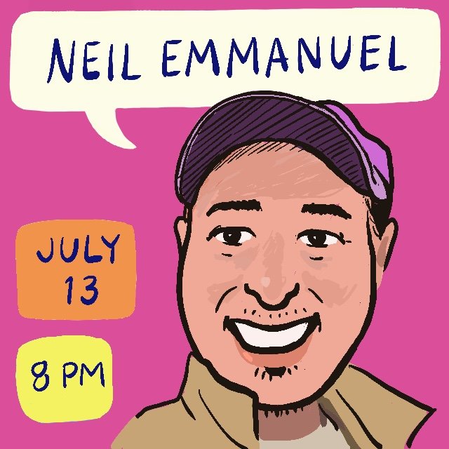 Neil Emmanuel, Artist Chats, July 13, 2021