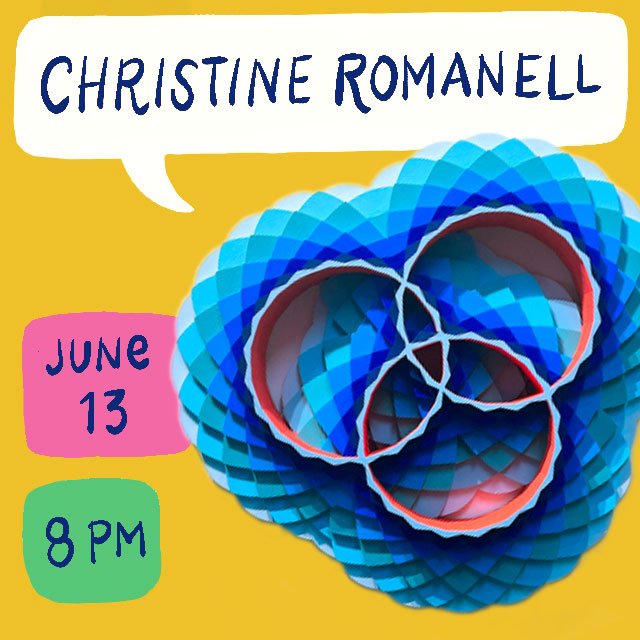Christine Romanell, Artist Chat June 13 2023